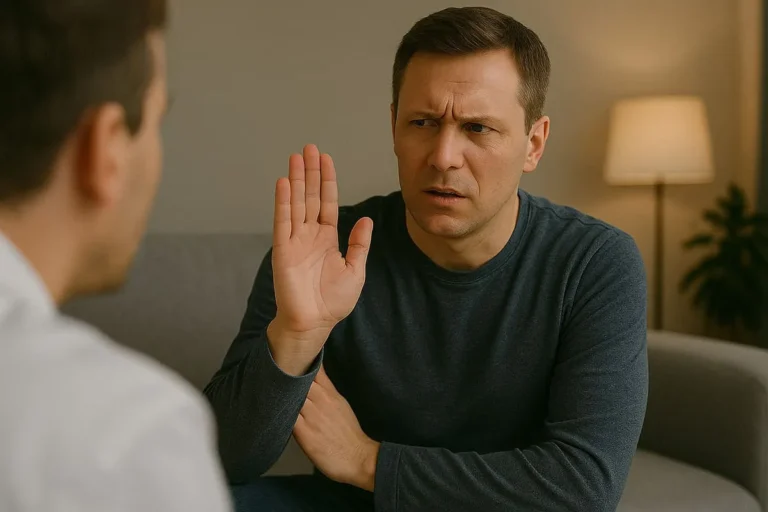 отрицание проблемы при зависимости