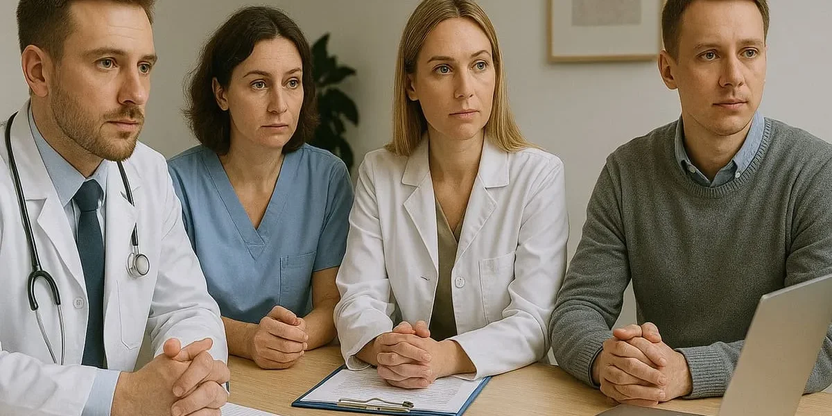 работа команды специалистов