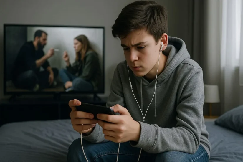 влияние медиа на восприятие наркотиков у подростков