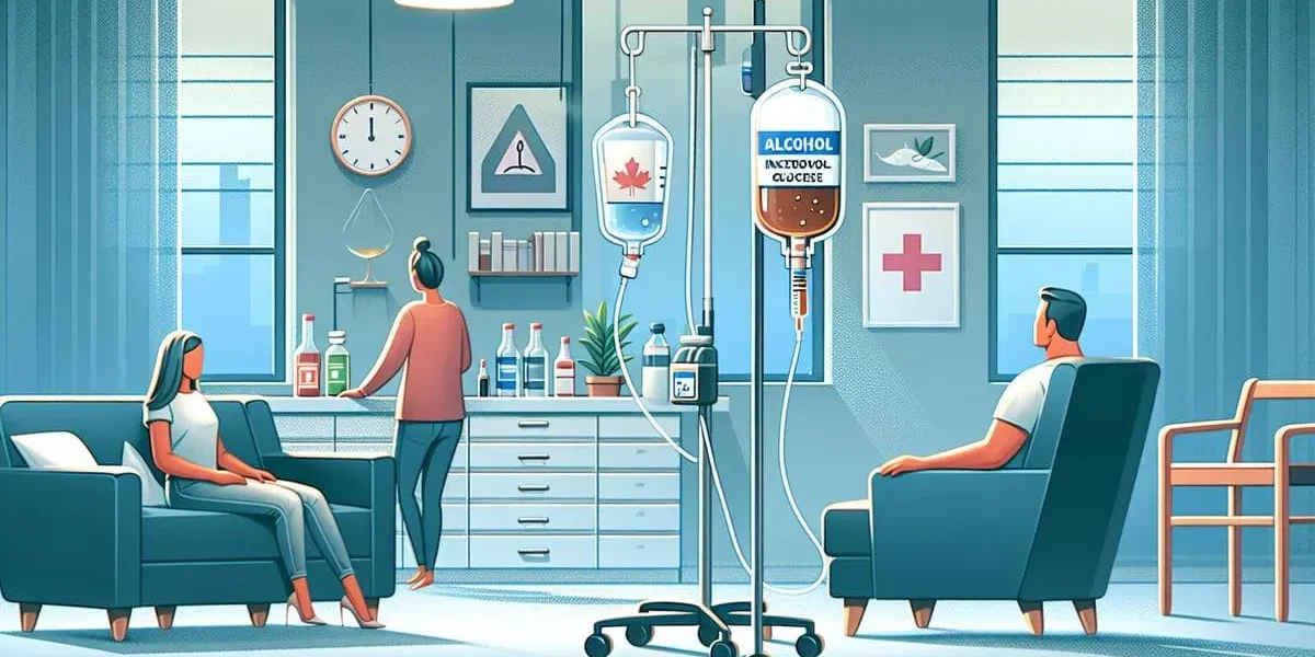 капельница от алкоголя с глюкозой