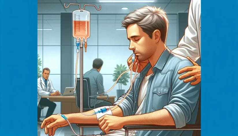 капельница после алкоголя на дому