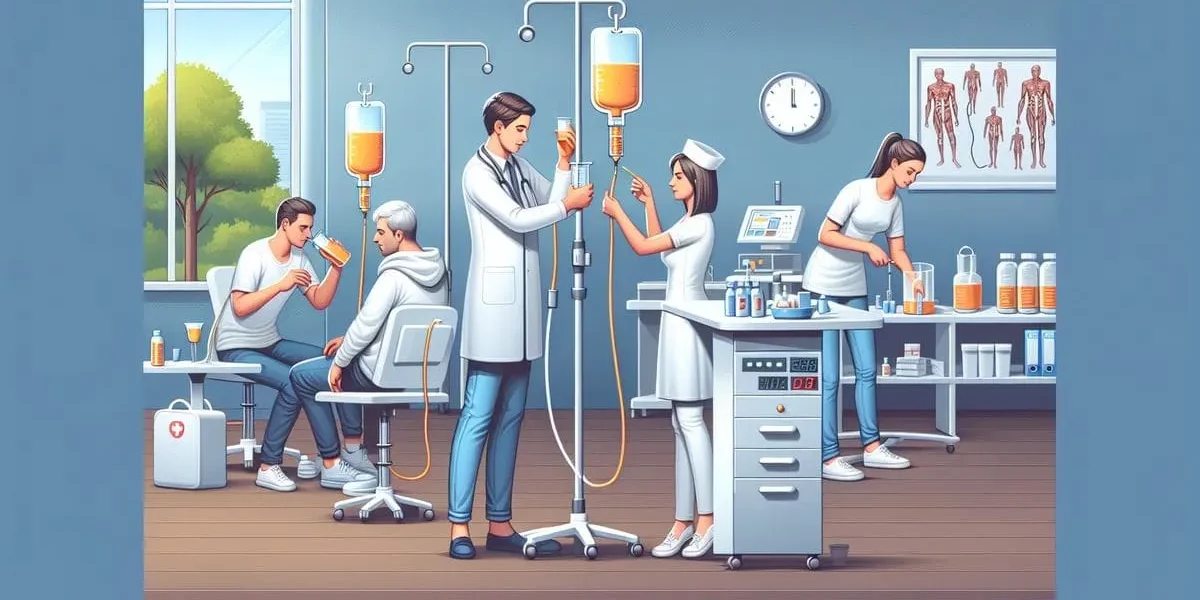 капельница с витаминами при алкоголизме