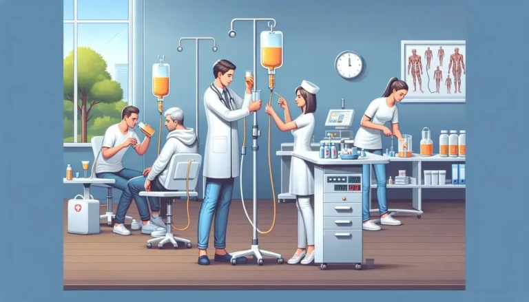 капельница с витаминами при алкоголизме