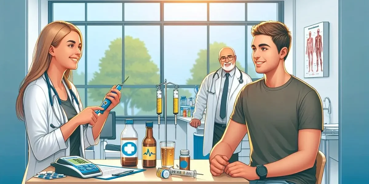 выведение из запоя при диабете