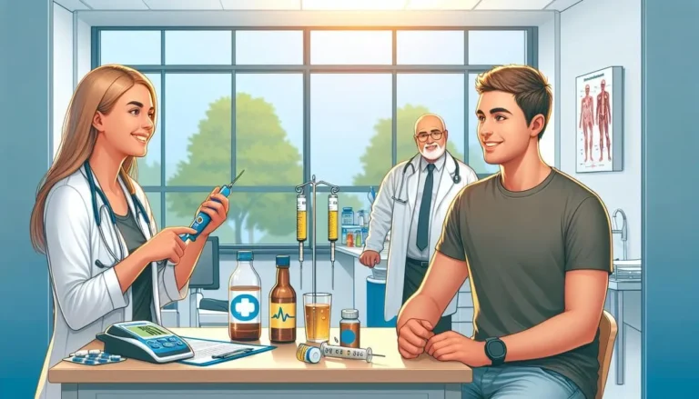 выведение из запоя при диабете