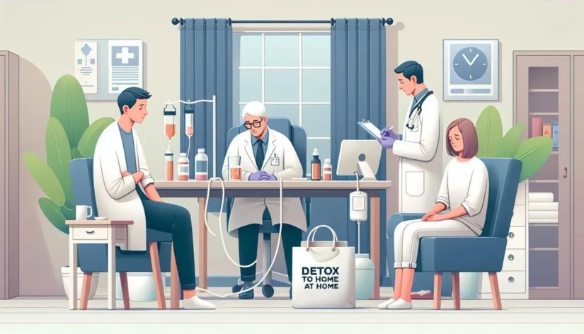 вывод из запоя дома и в стационаре