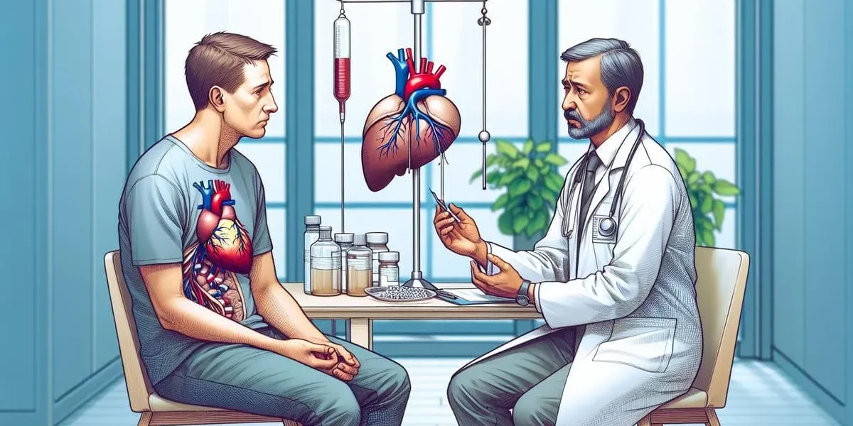 вывод из запоя при заболеваниях сердца и печени